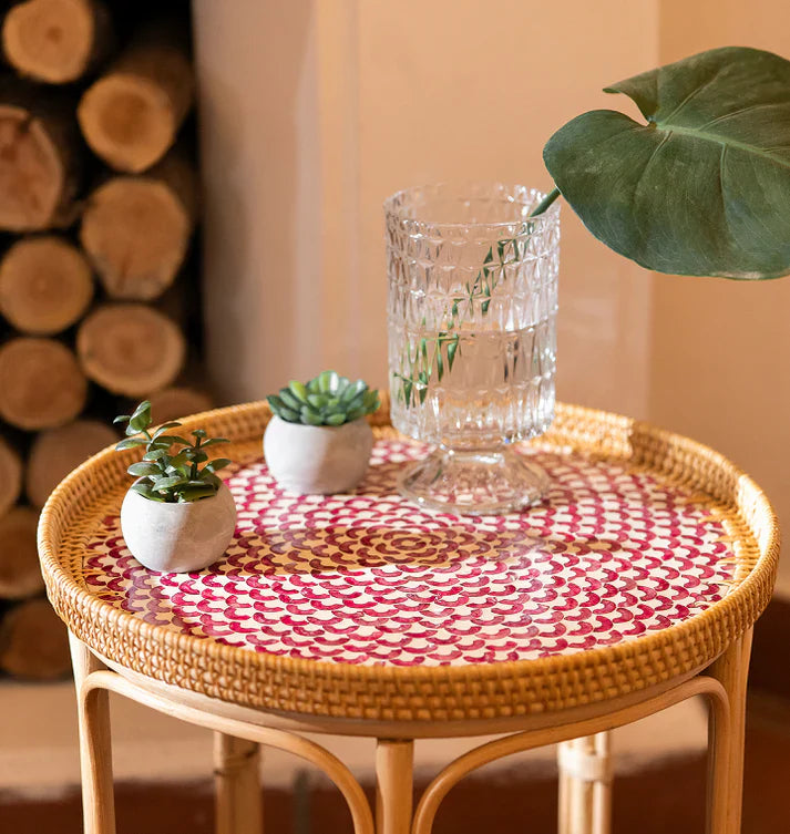 CANE BASKETS RATTAN TRAYS