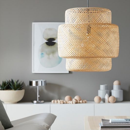 Bamboo Hanging Lampshead